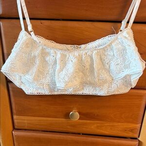 Lounge White Lace Camisole Top